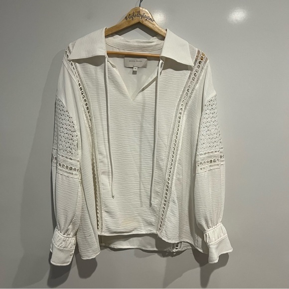 BROCHU WALKER Women's Kaia Blouse Top - Picture 5 of 13